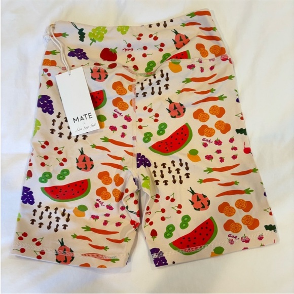 NWT MATE X Lisa Says Gah Organic Stretch Biker Shorts Size small and xs - Picture 6 of 7